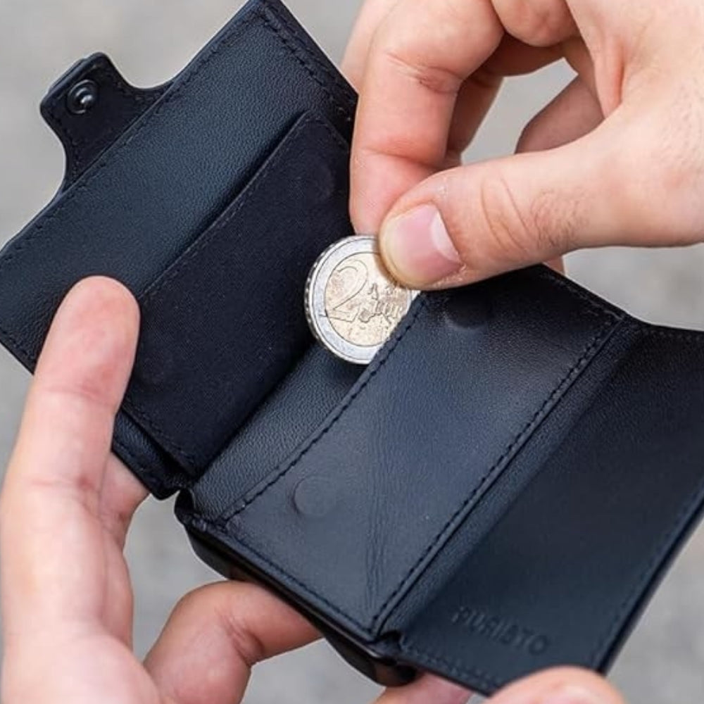 KLIK Minimal Coin Slim Wallet