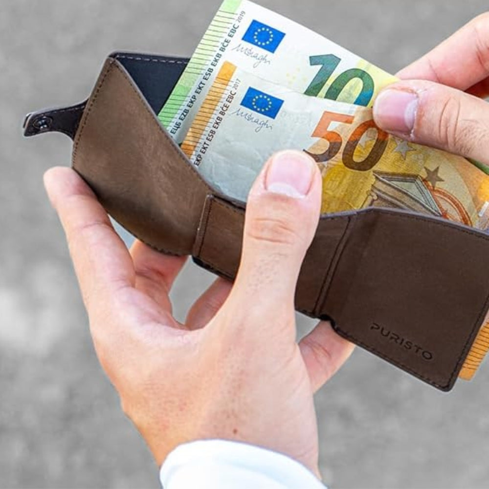 KLIK Minimal Coin Slim Wallet XL