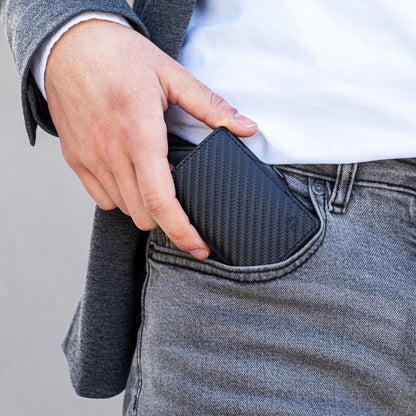 KLIK Minimal Coin Slim Wallet XL