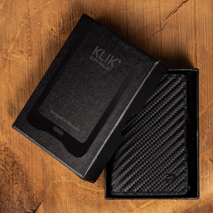 KLIK Minimal Coin Slim Wallet XL