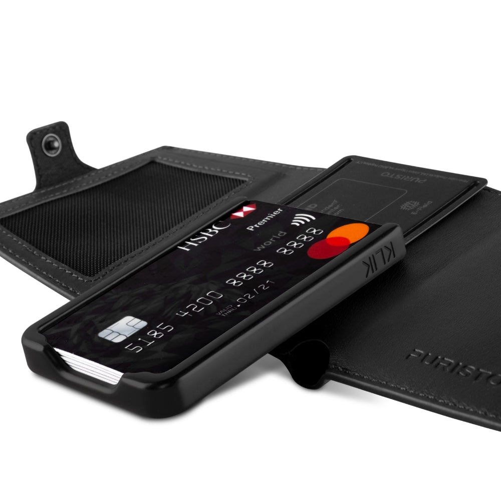 KLIK Minimal Coin Slim Wallet XL