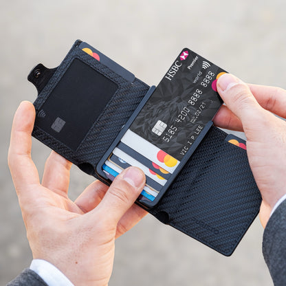 KLIK Minimal Coin Slim Wallet XL